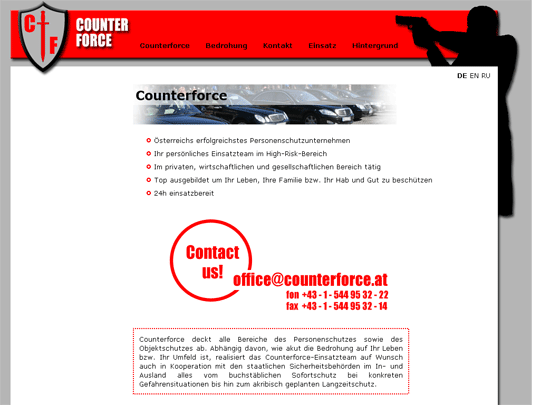 Counterforce-Homepage